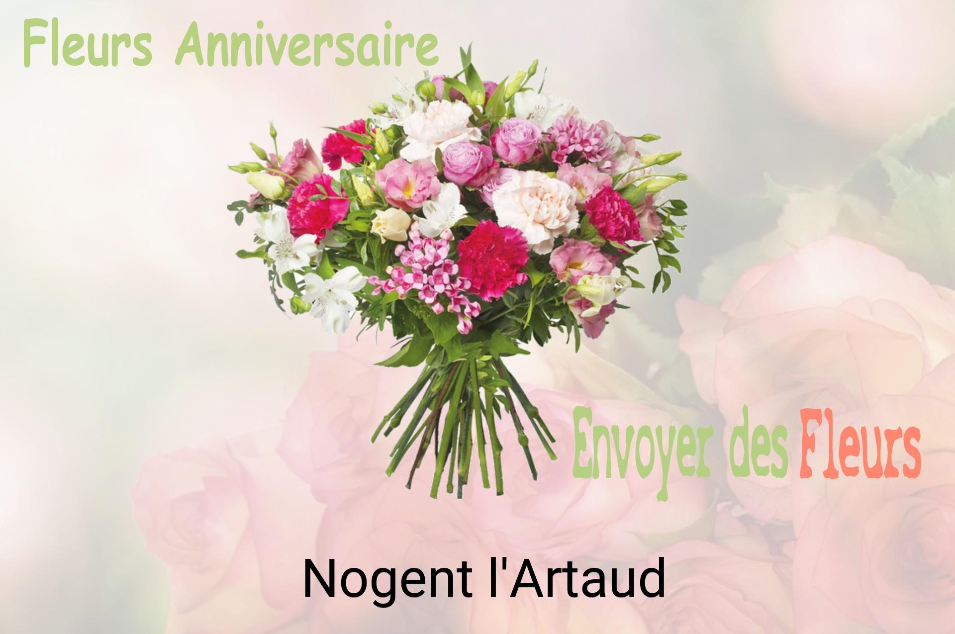 Bouquet de fleurs d’anniversaire livré à Nogent-l'Artaud